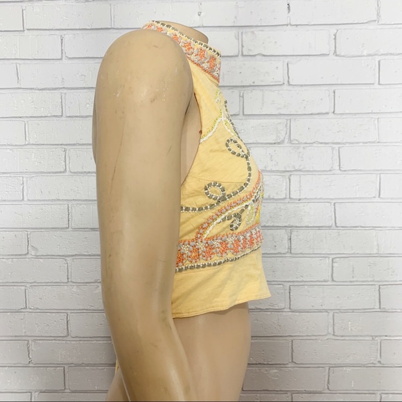 Free People Nectar Combo Goa Embroidered Crop Top - Picture 8 of 14